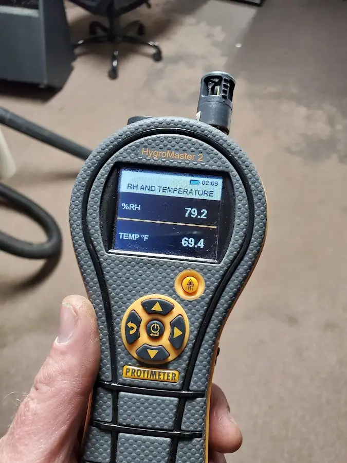 Moisture meter humidity assessment for Mold Remediation & Removal in Bay St. Louis